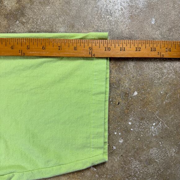 Vintage FUBU Sailing T-Shirt Men’s XL Lime Green Oversized Y2K Streetwear - Picture 10 of 10